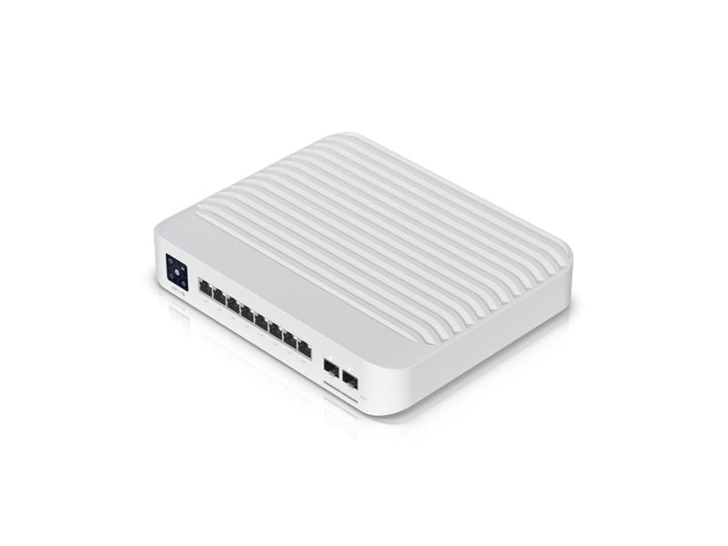 Ubiquiti PoE  Switch UniFi USW-PRO-8-POE 10 Port Professional 8 PoE-Switch