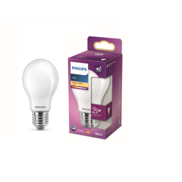 Philips LED peer E27 25W mat niet dimbaar