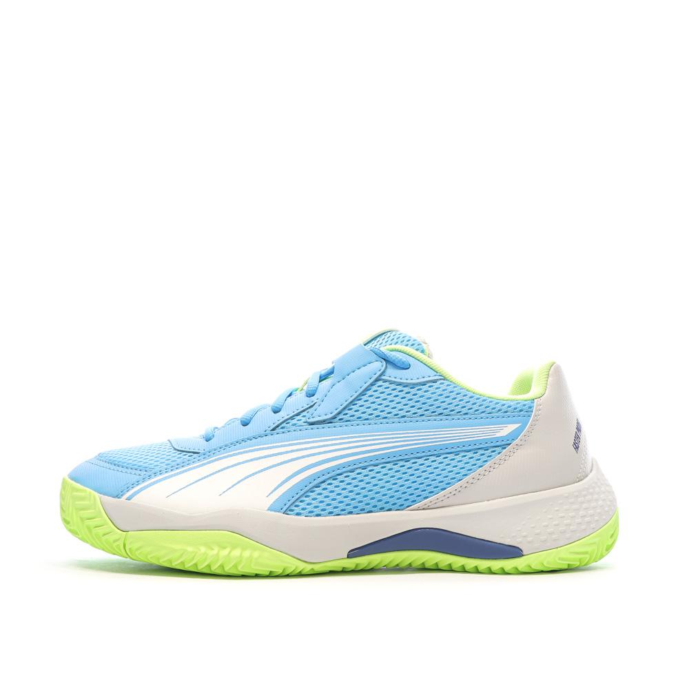 Puma Chaussures de Padel Bleu/Vert Homme Puma Nova Court
