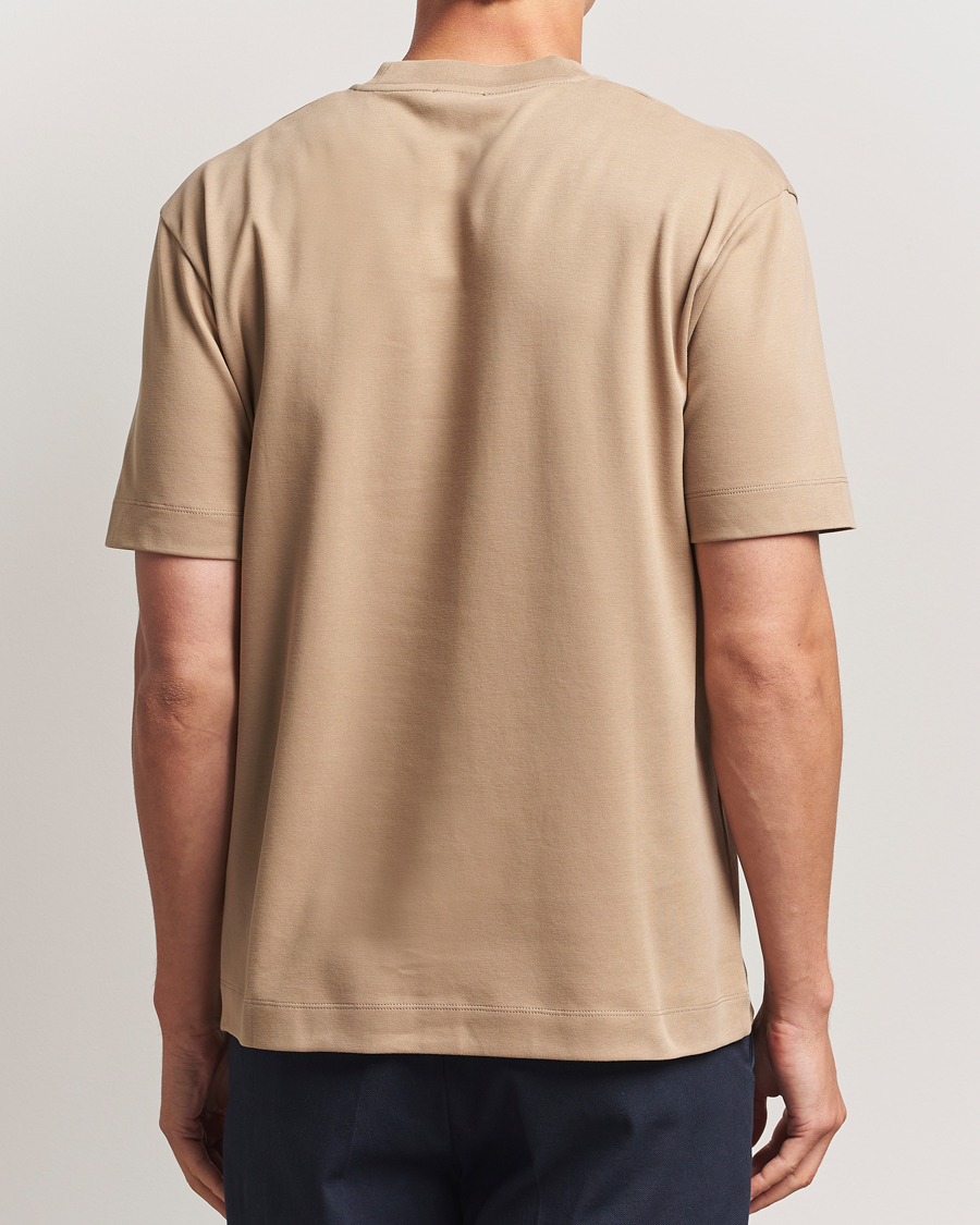 Sunspel Heavy Weight Supima Cotton T-Shirt Dune