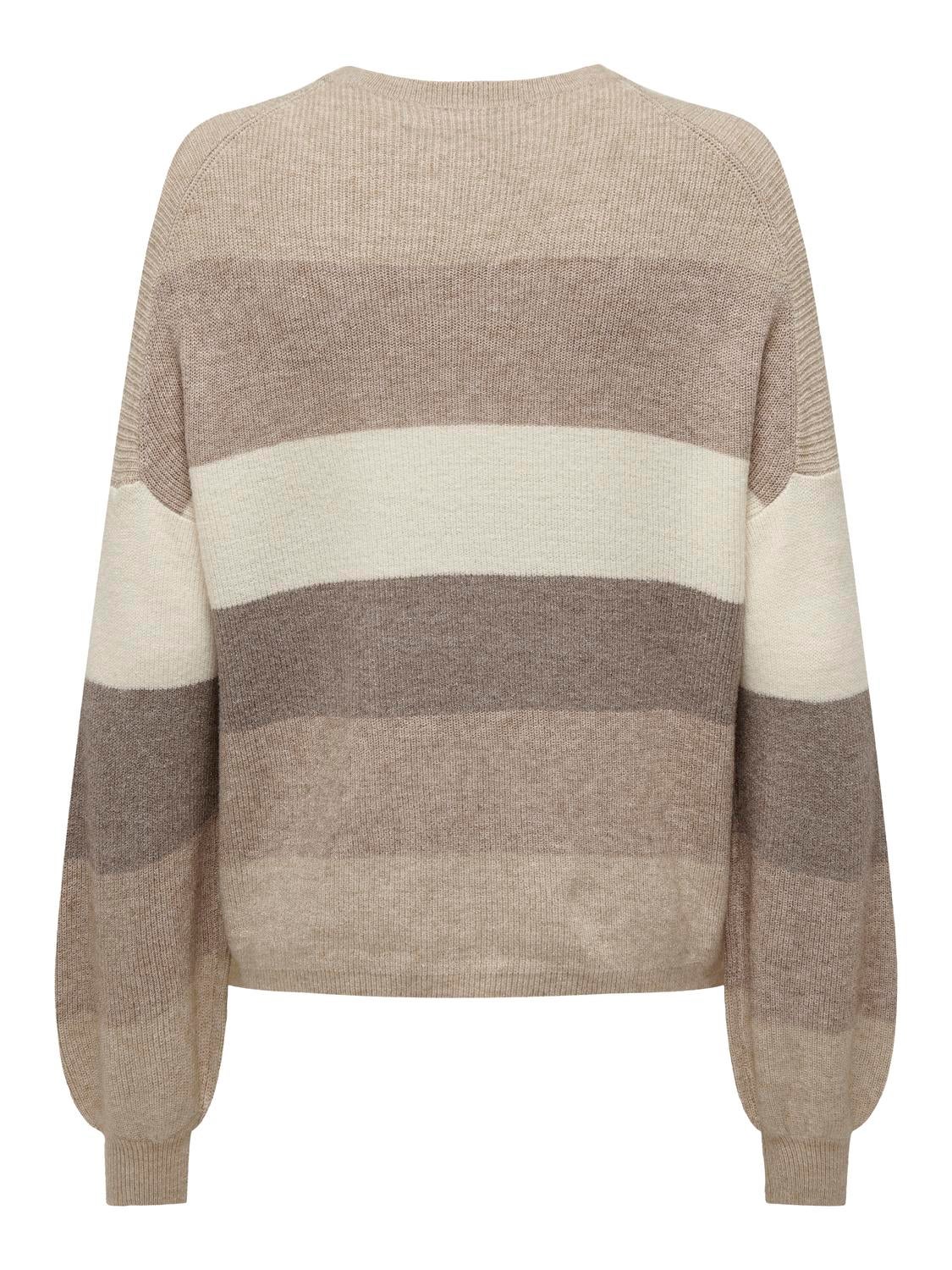 ONLATIA Strickpullover Feather Gray