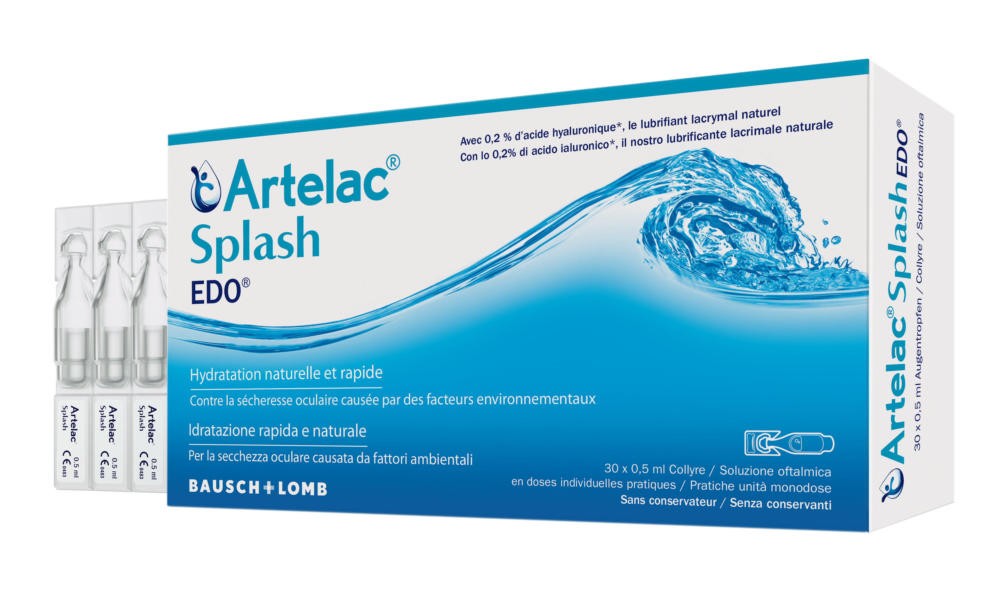 ARTELAC Splash EDO Gtt Opht Monodos 0.5 ml