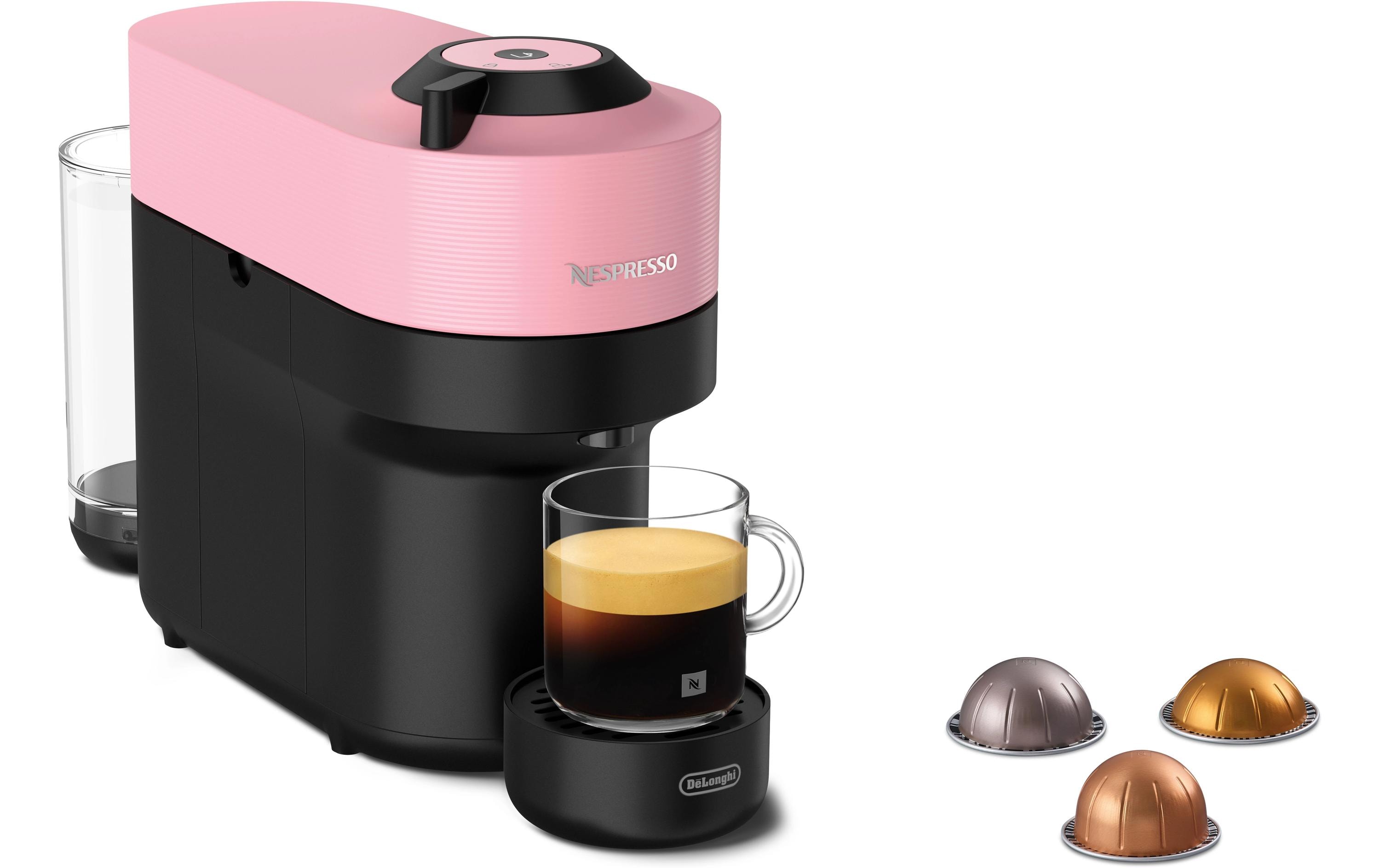 Kaffeemaschine Nespresso Vertuo Pop ENV90 Rosa/SchwarzElegante Nespresso-Maschine