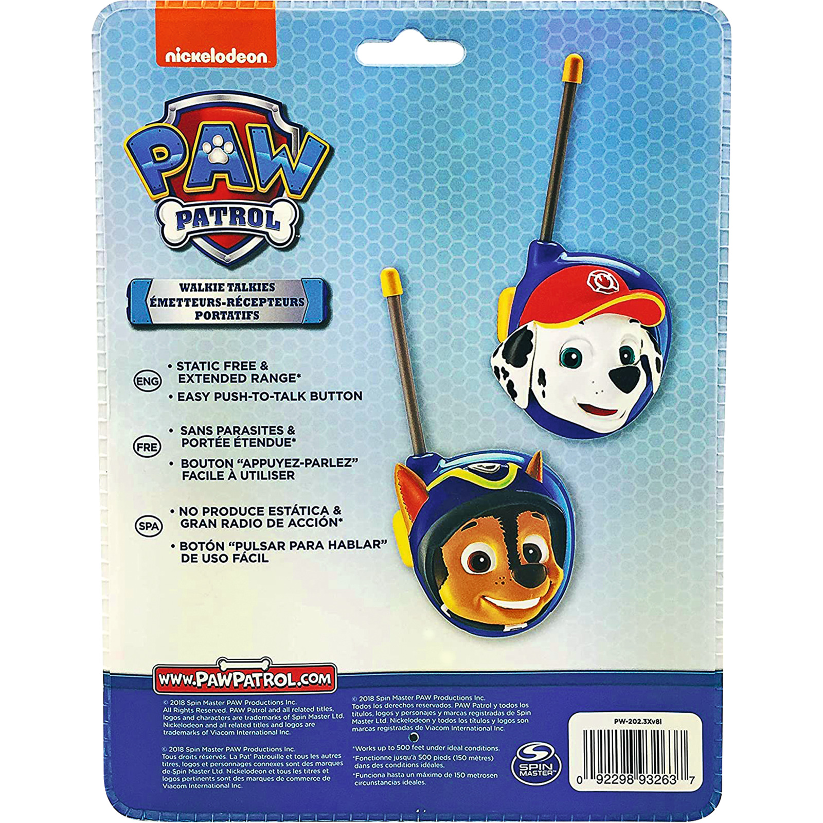 Walkie Talkie Paw Patrol
