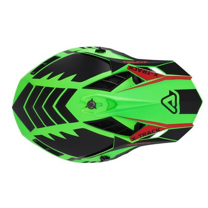 Casque cross Acerbis X-TRACK VTR ECE 2206 2023 - Vert / Noir