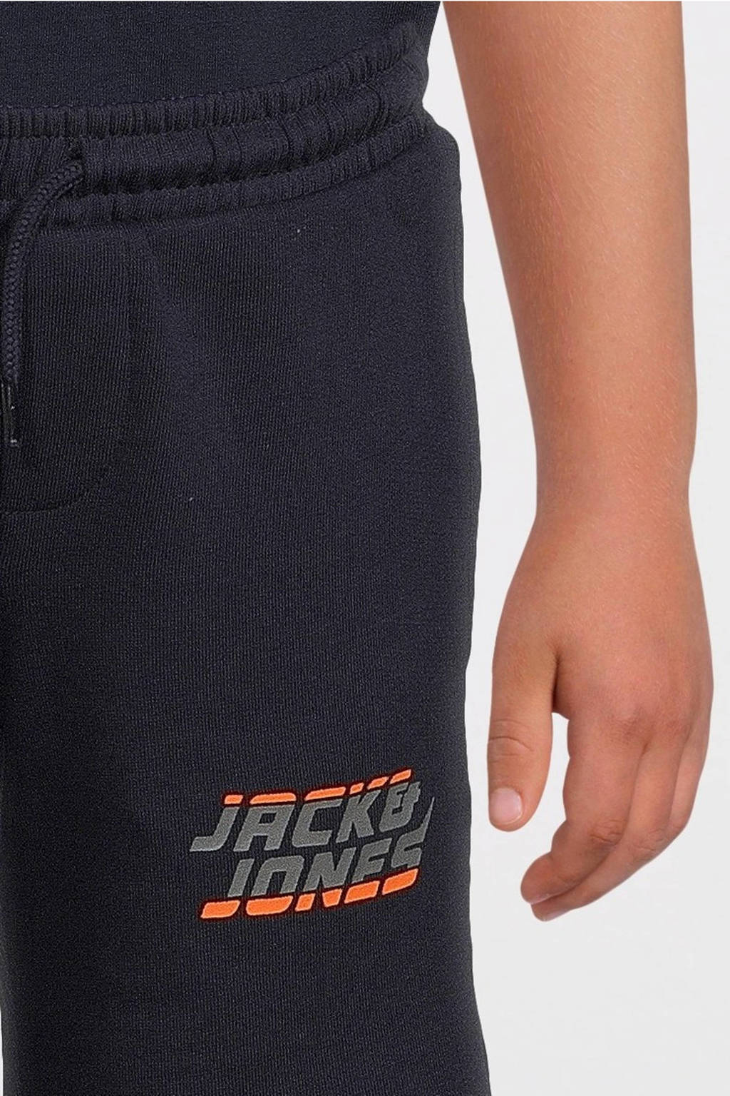 JACK & JONES sweatshort JPSTKAPPER met logo donkerblauw