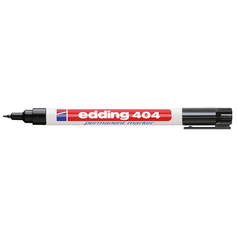 Edding Permanent Marker 404, schwarz