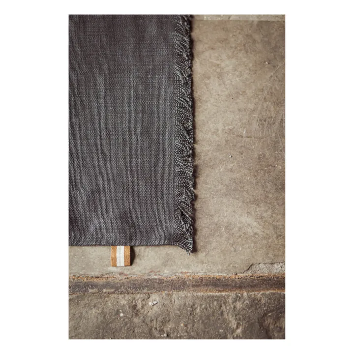 Libeco Tapis Jasper | Noir