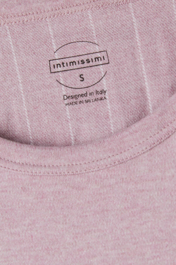 Camisola de manga comprida com riscas de giz estilo fantasia