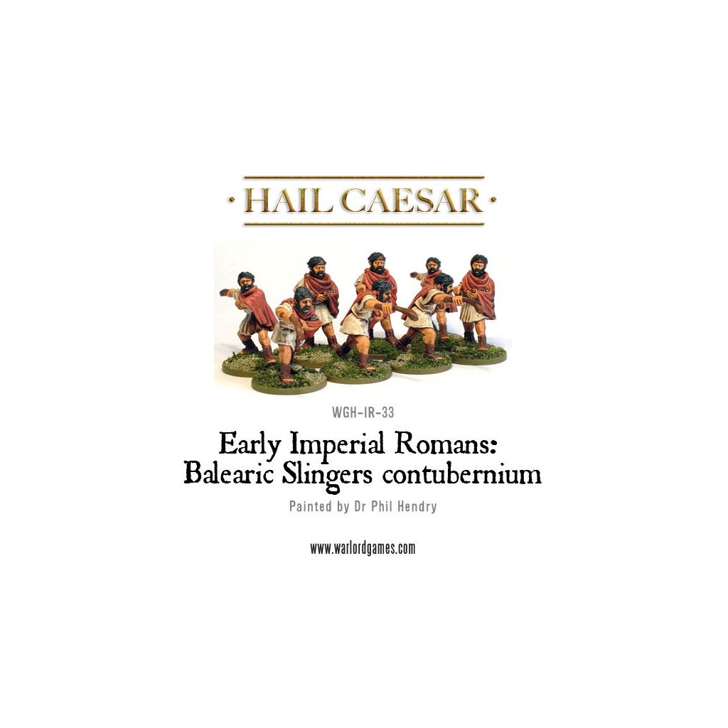 Hail Caesar - Early Imperial Romans: Balearic Slingers contubernium