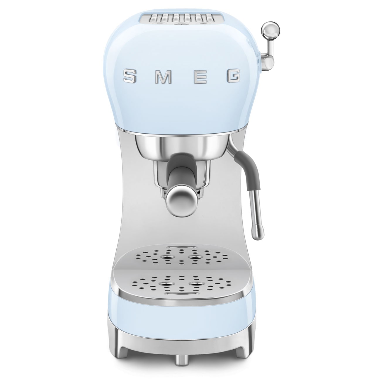 SMEG Espresso-Kaffeemaschine Pastellblau 50's Style