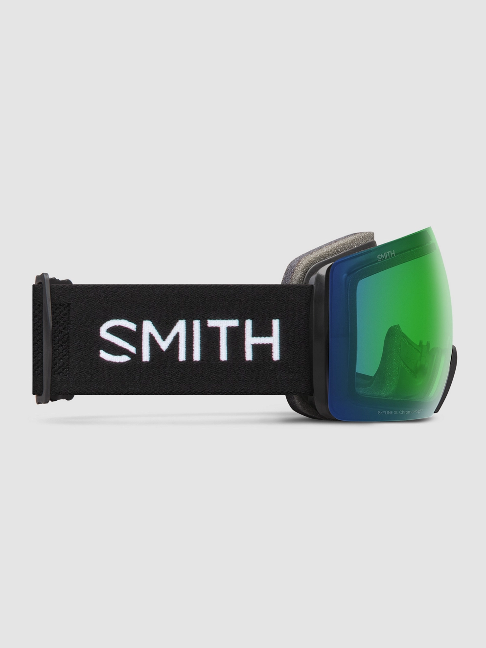 Smith Skyline XL Black Goggle everyday green mirror