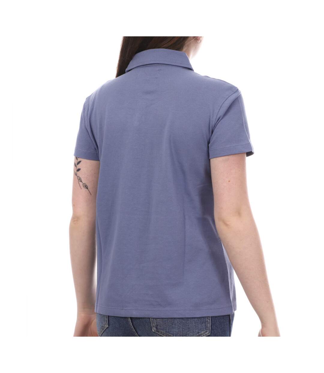 Polo Bleu Femme Lee Cooper Omara