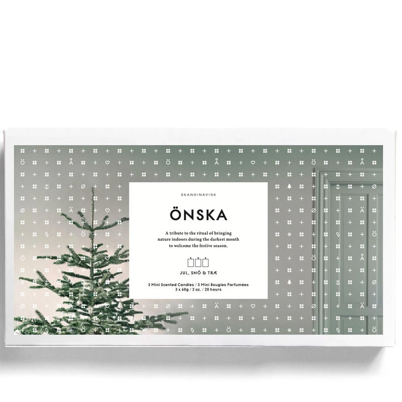 SKANDINAVISK ÖNSKA Mini Candle Set (Limited Edition)