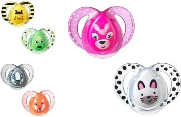 Tommee Tippee Fun Style, Klassisk babysut, Ortodontisk, Silikone