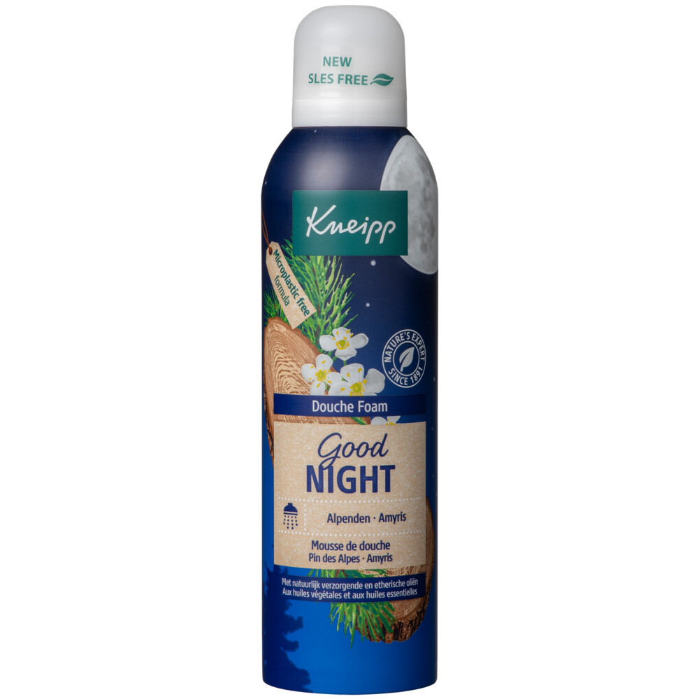 6x Kneipp Douche Foam Good Night200 ml