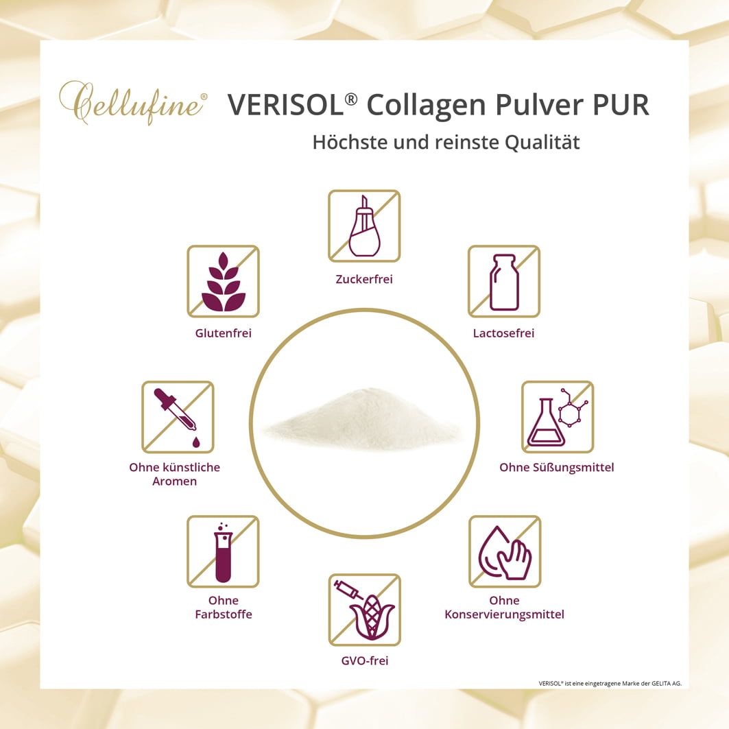 Cellufine® VERISOL® Collagen-Pulver PUR - Dose