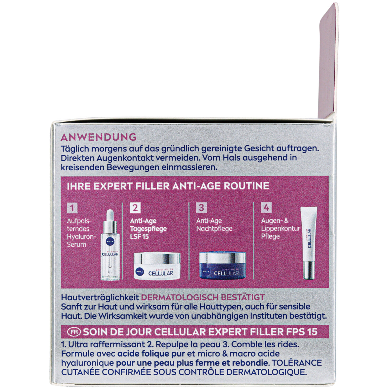 Nivea Cellular Expert Filler Anti-Age Tagespflege LSF 15