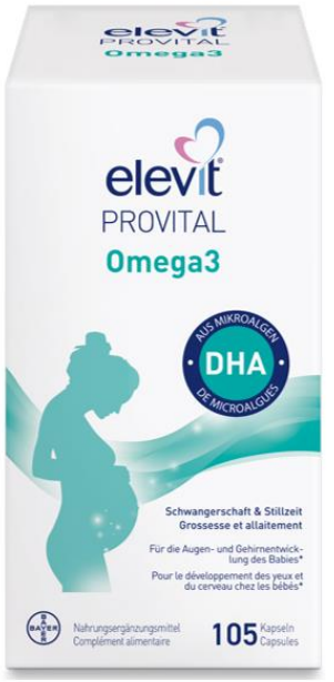 ELEVIT PROVITAL Omega3 Kaps Blist 105 Stk