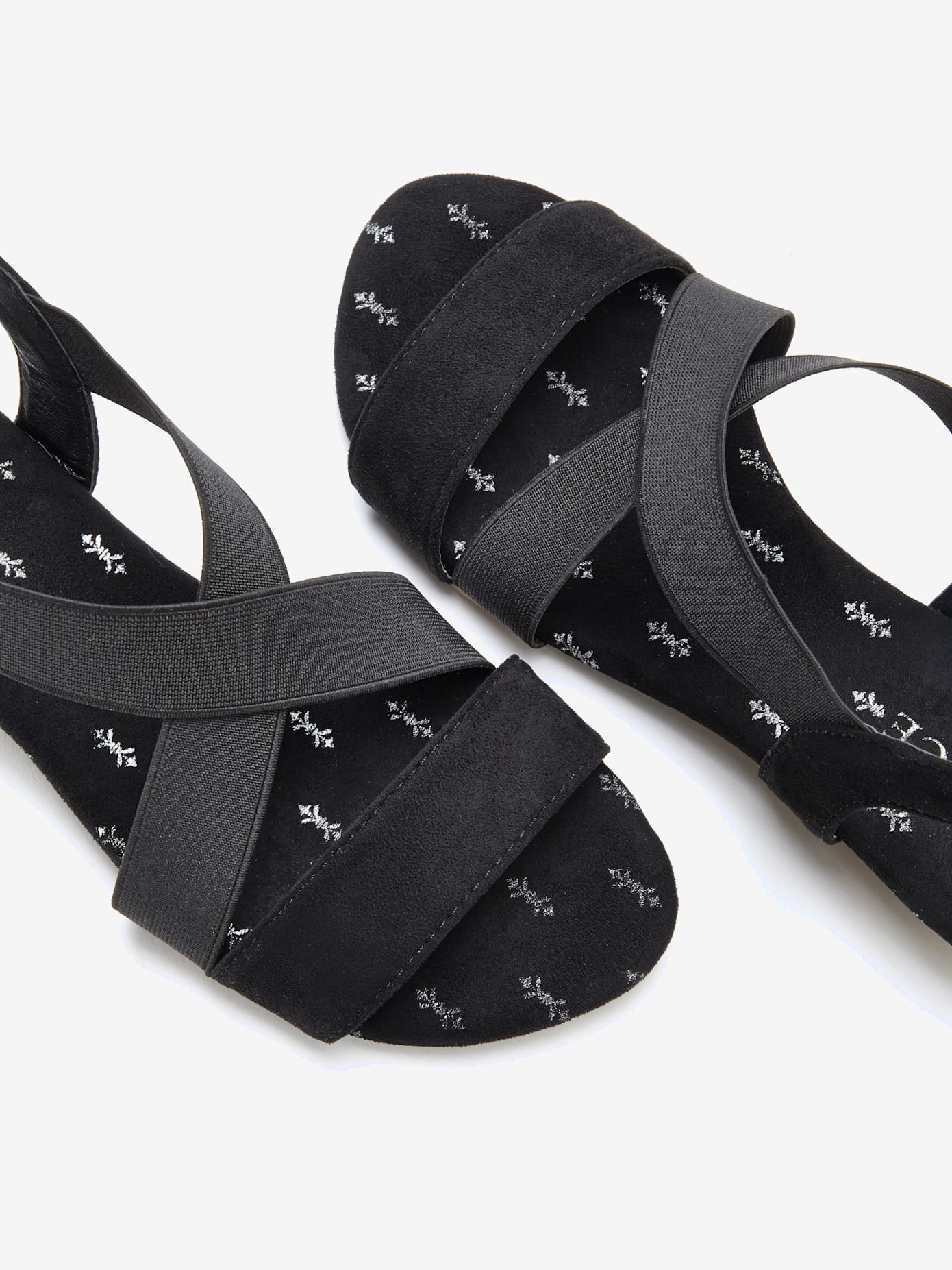 Sandales brides élastiques pour un confort optimal