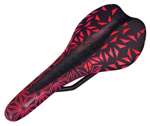 Selle Supacaz Scorch Carbon Rouge