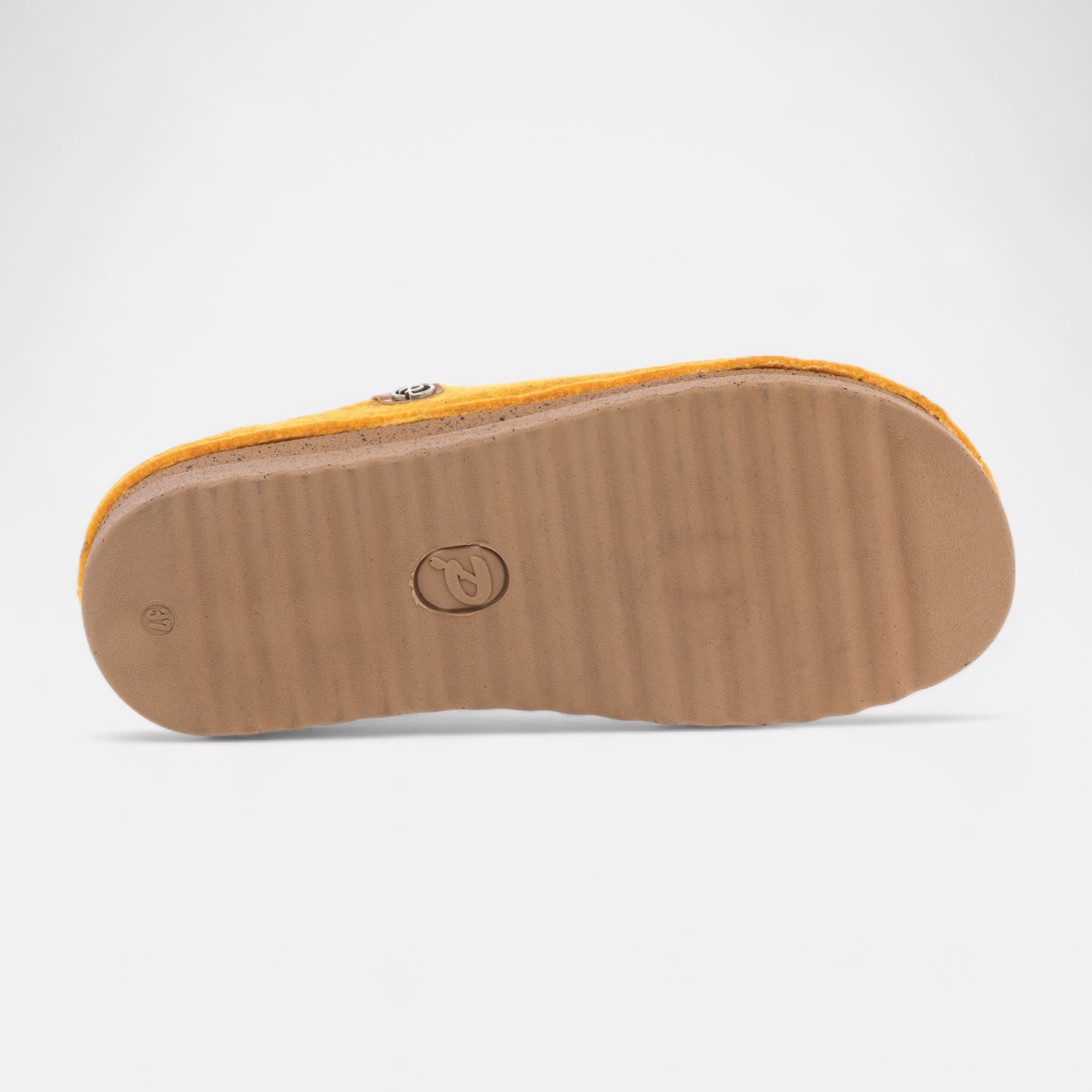 Pantoufles mules Femme jaune