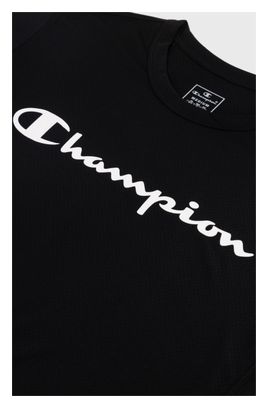 Maillot Manches Courtes Champion Micro Mesh Noir