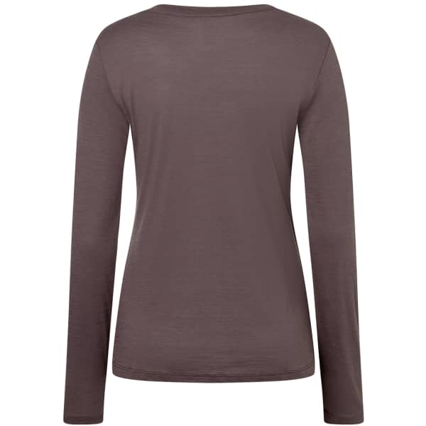 T-shirt randonnée SUPER.NATURAL W GONDOLA LS RAISIN/VARIOUS