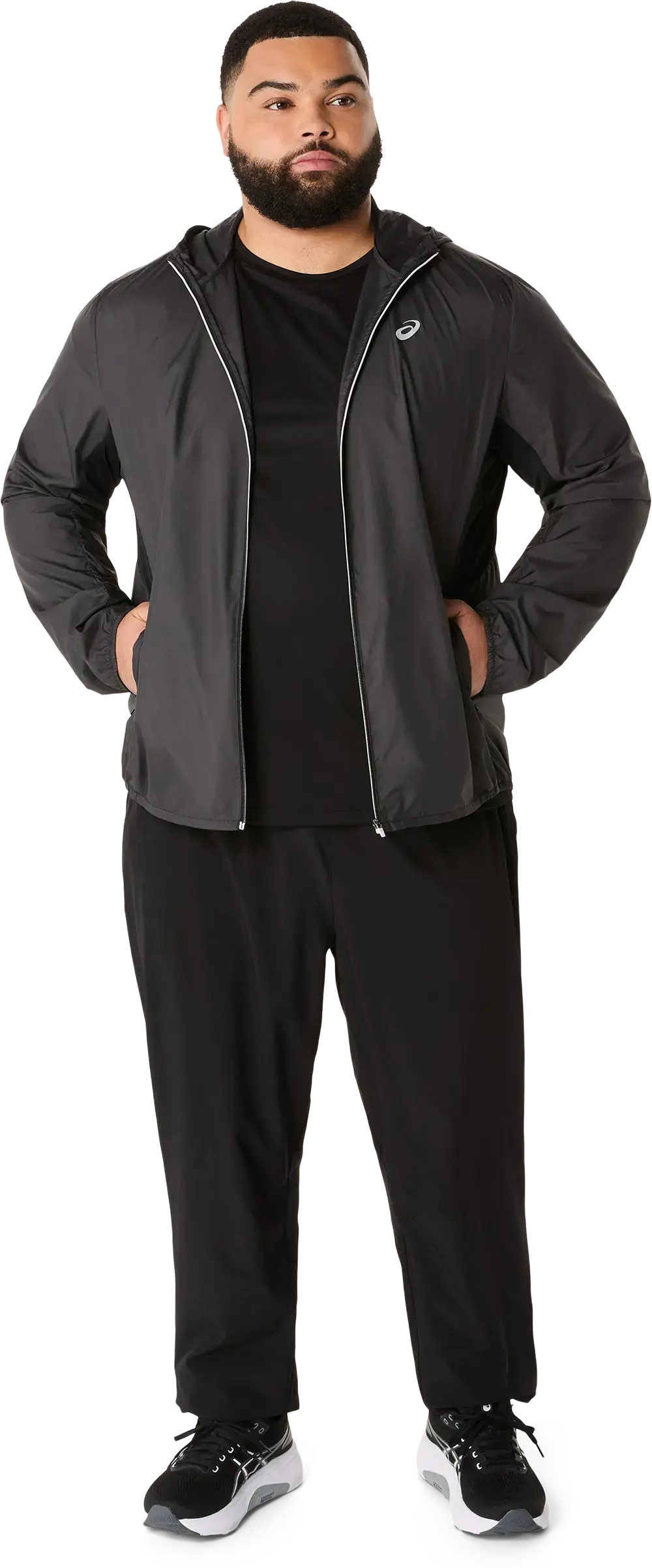 ASICS Core Hardloopjack Zwart Heren