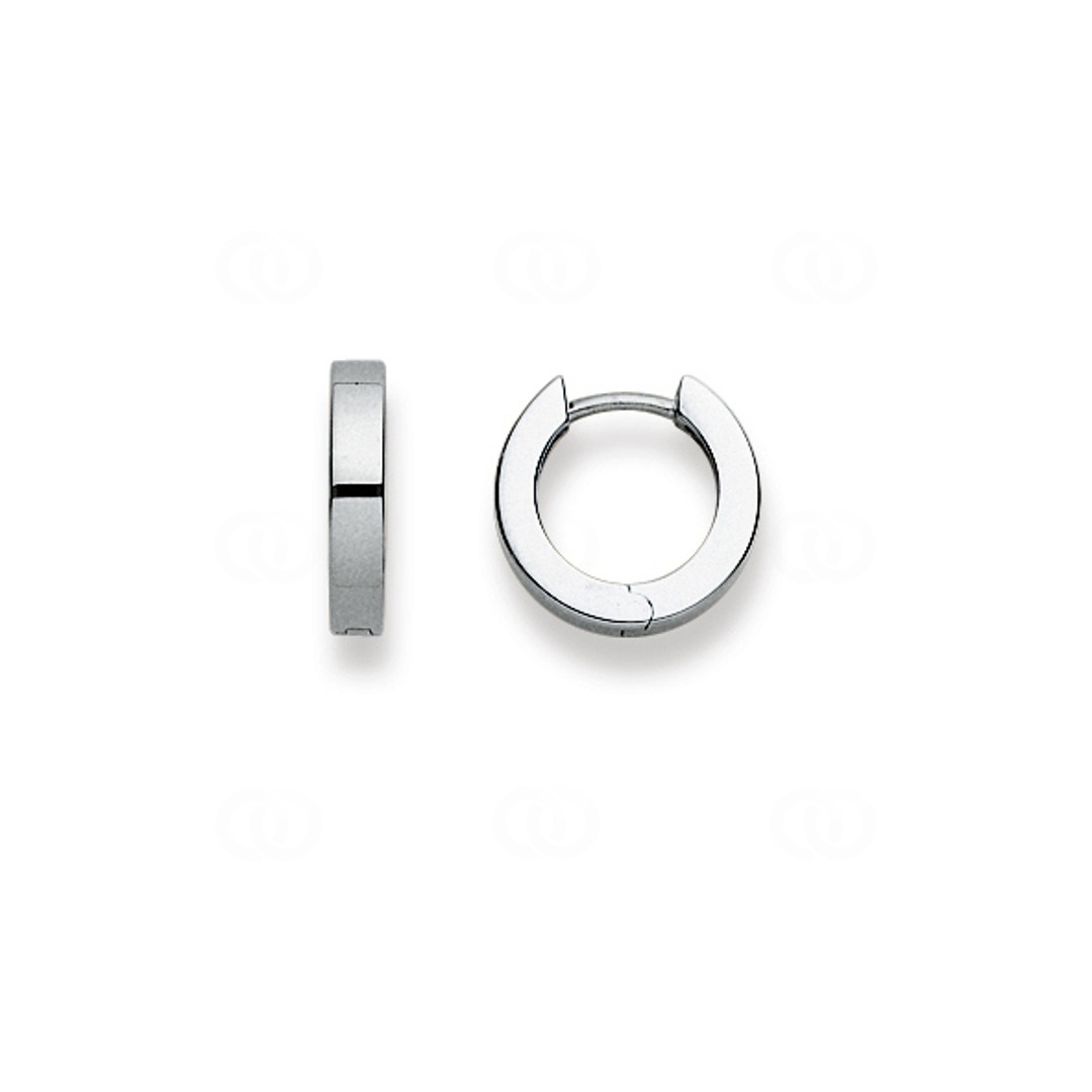 Kreolen 750/18 K Weissgold Ø 12mm
