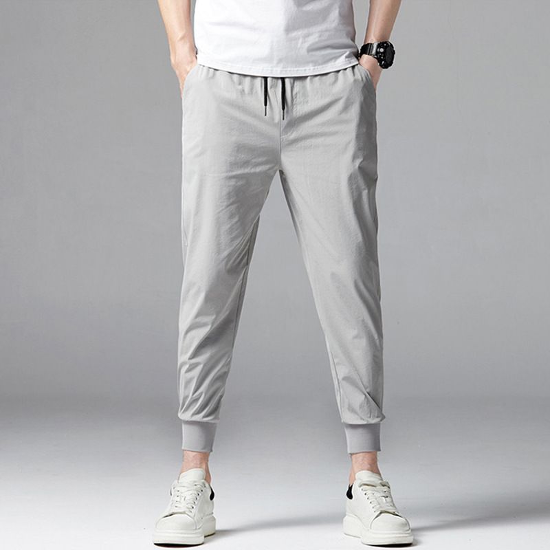 POSI - Effen cropped joggingbroek