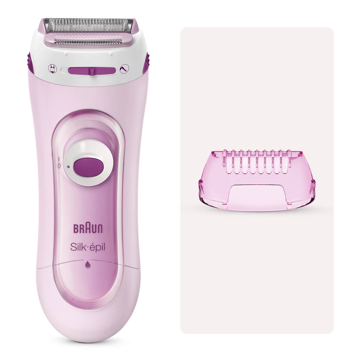 Braun Silk-épil Lady Shaver 5-100 – Elektrischer Rasierer und Trimmer