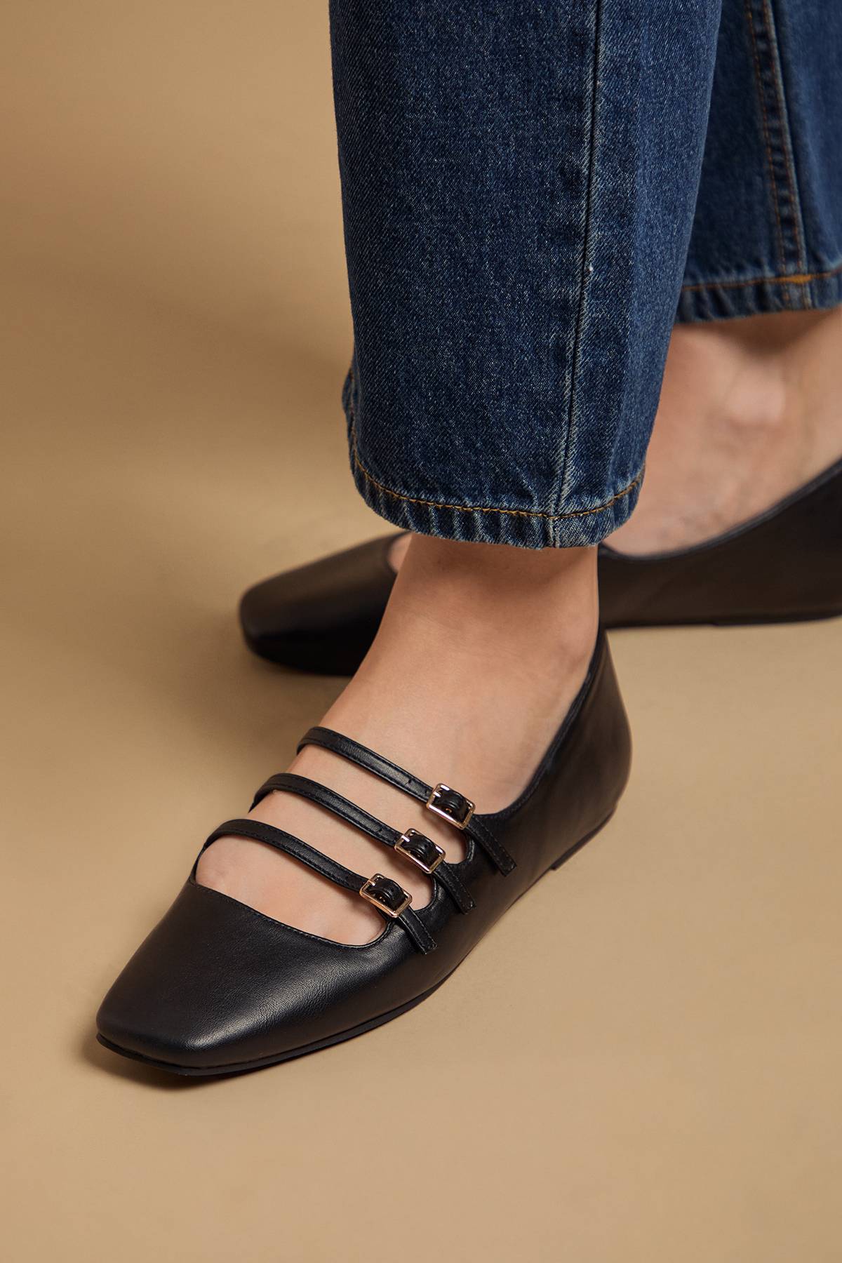 Oasis Ballerines Mary Jane Multiples Madalena en Synthétiquecuir