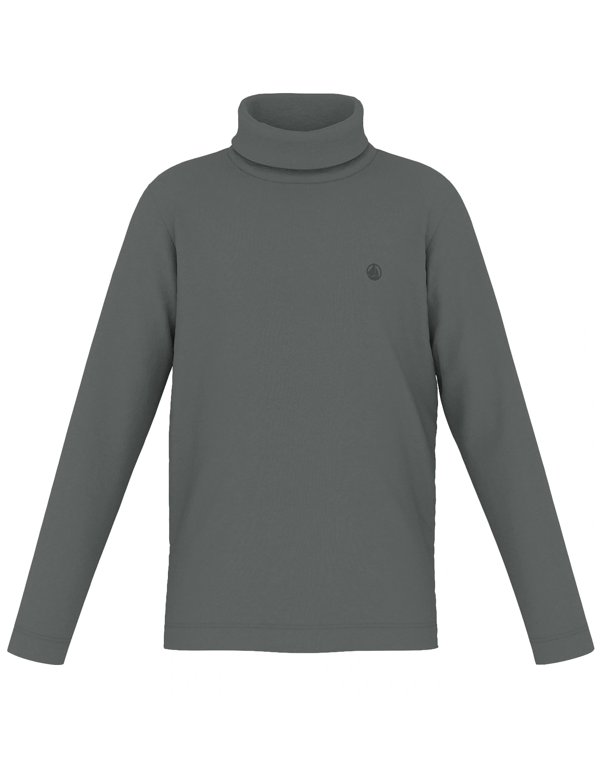 Rollkragenshirt LOI in graugrün