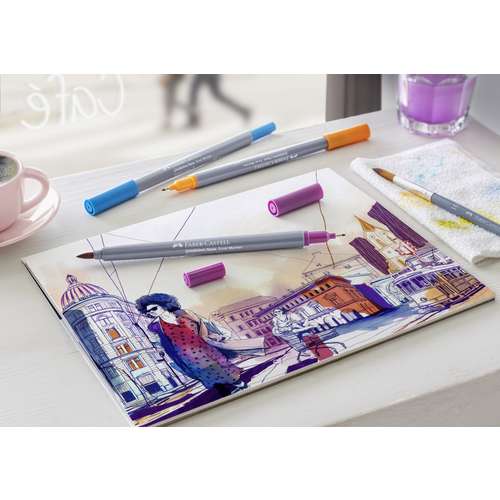 FABER-CASTELL Goldfaber Aqua Dual Marker 24er-Set