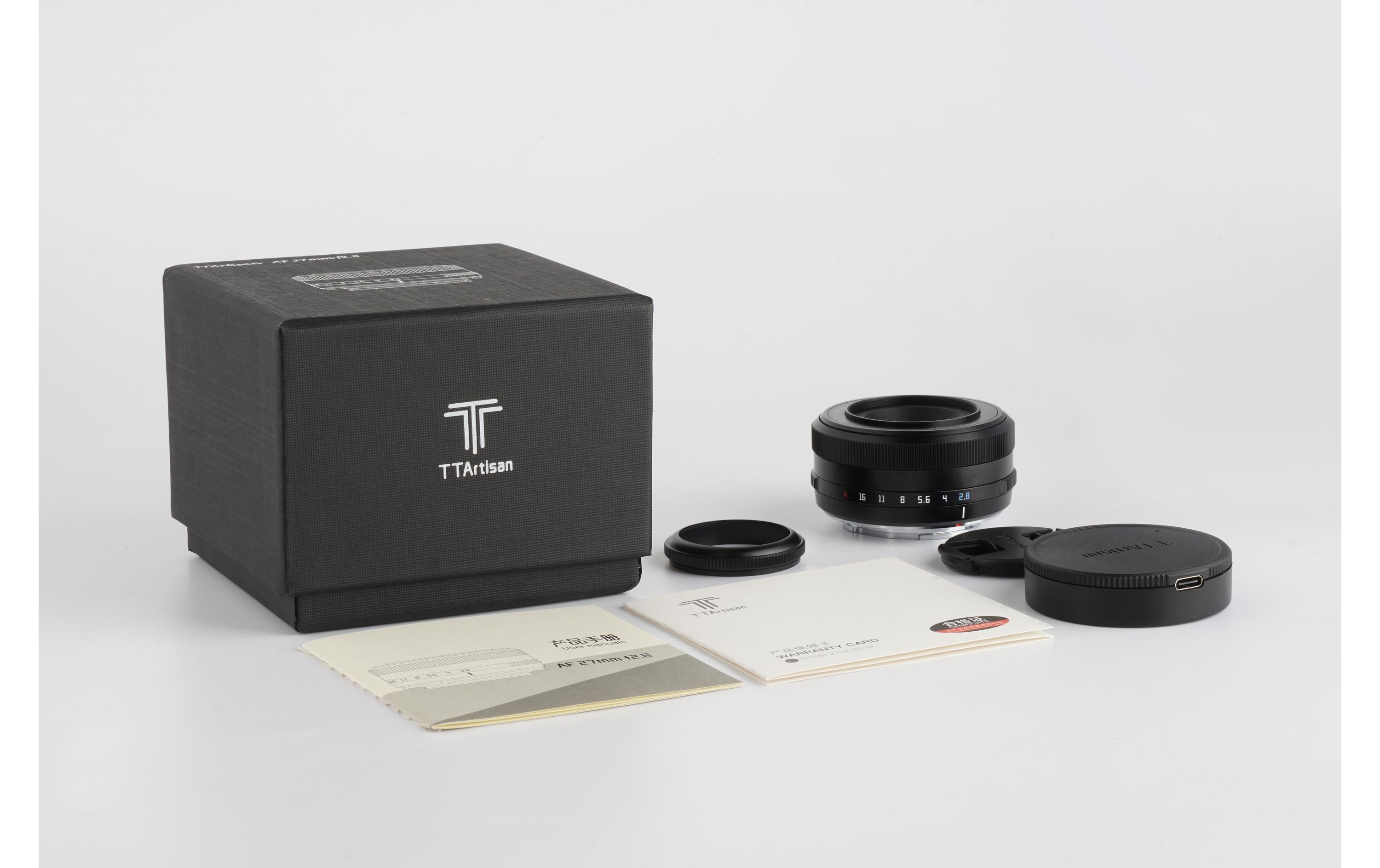 Festbrennweite AF 27mm F/2.8 Schwarz – Fujifilm X-Mount<br>Vielseitiges Allzweckobjektiv für den täglichen Gebrauch mit Autofokus