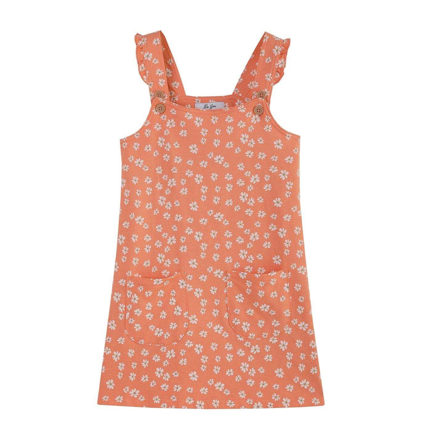 Be You Studio Younger Girl Pinafore Dress and T shirt