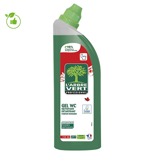 Gel WC détartrant L'Arbre Vert 750 ml