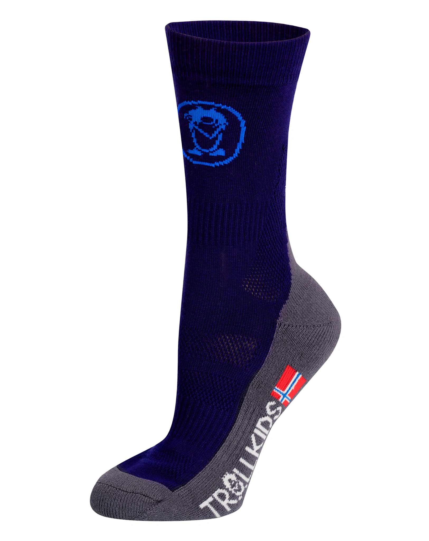 Trekking-Socken MID CUT 2er-Pack in navy