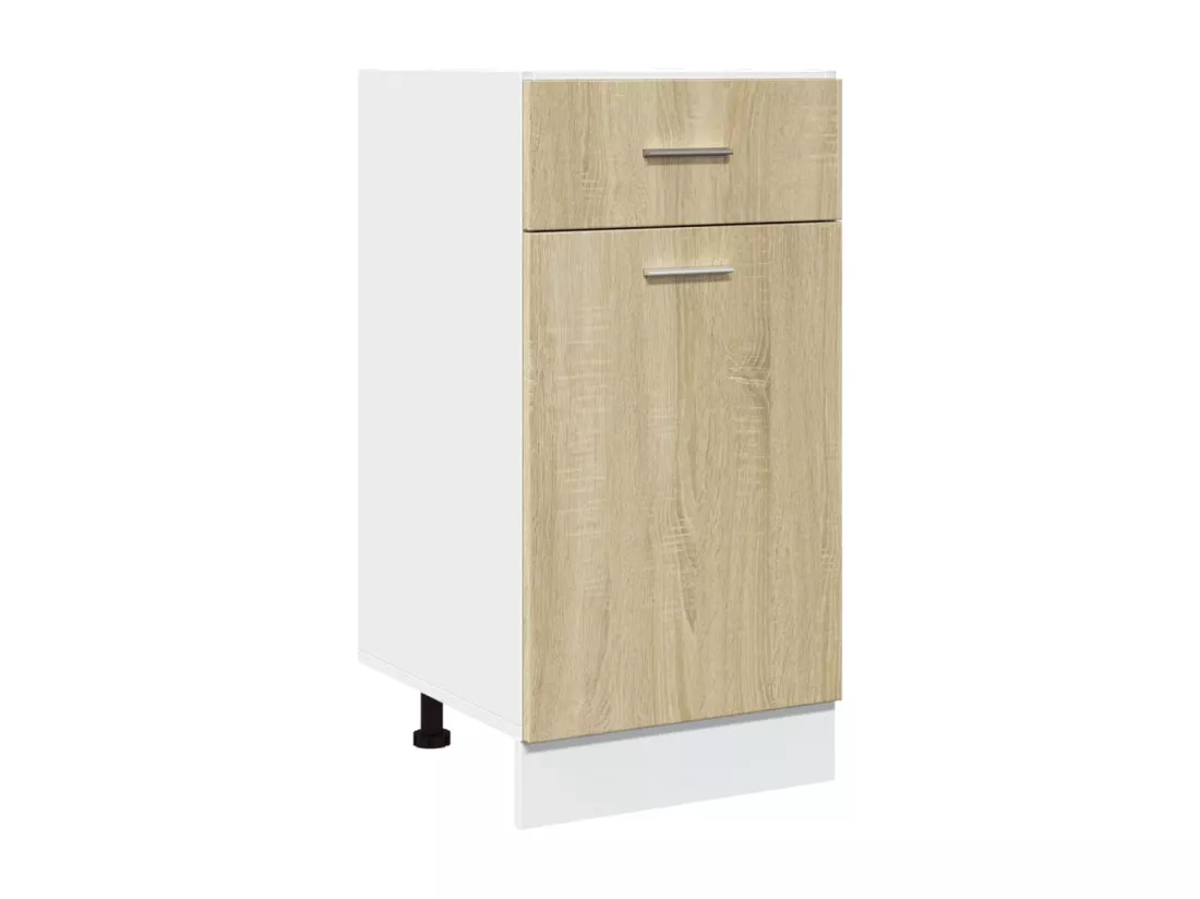 Ensemble d'armoires de cuisine 7 pcs chêne sonoma