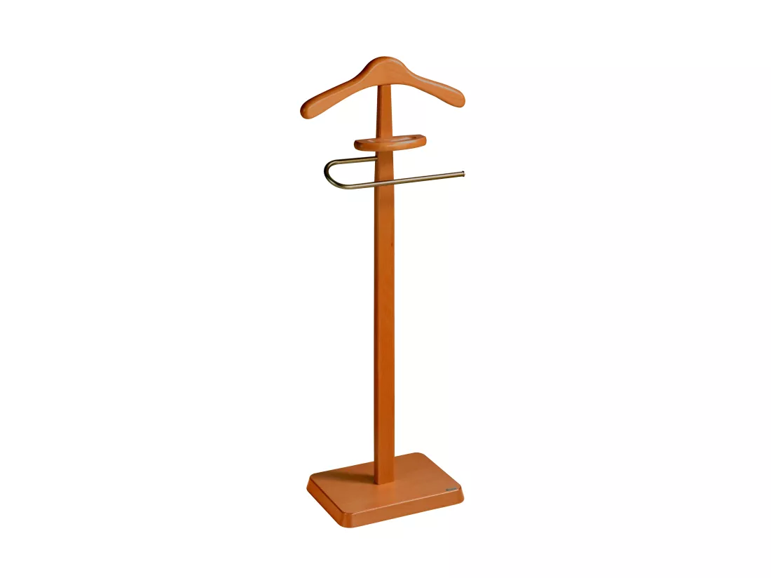 Valet de nuit - H112cm x L46cm x P34cm - hêtre massif cerisier - Always