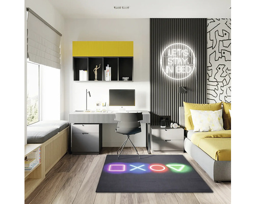 Tapijt Gaming Symbolen 100x100 cm