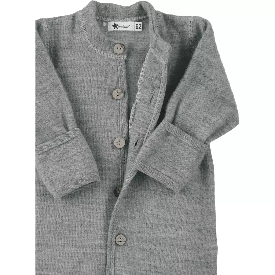 Sterntaler Overall silber melange