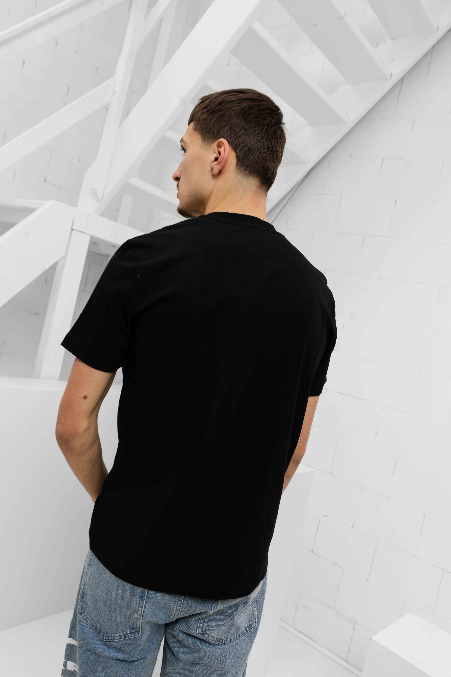 Iceberg 5D F046 Jersey T-Shirt Heren Zwart