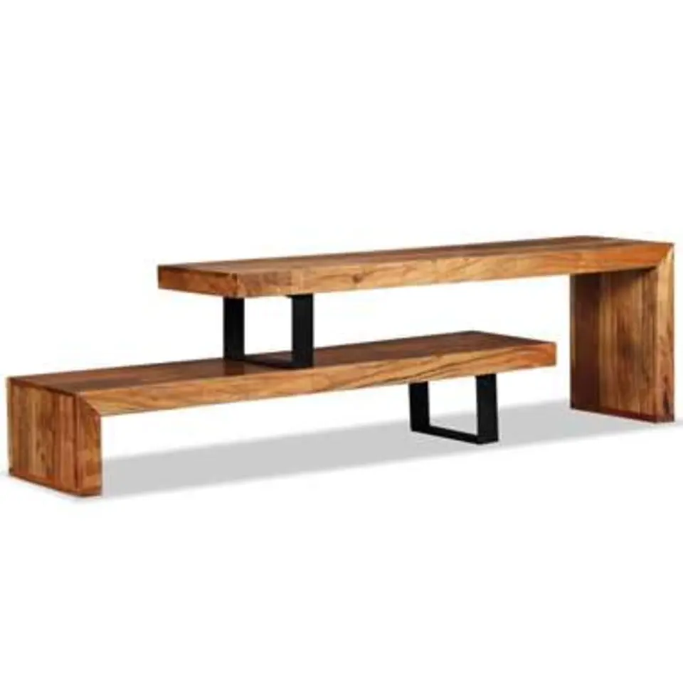 vidaXL - Tv-meubel - Bruin - Hout