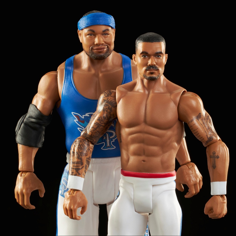 WWE Championship Showdown: Angelo Dawkins vs. Montez Ford – Actionfiguren-Doppelpack