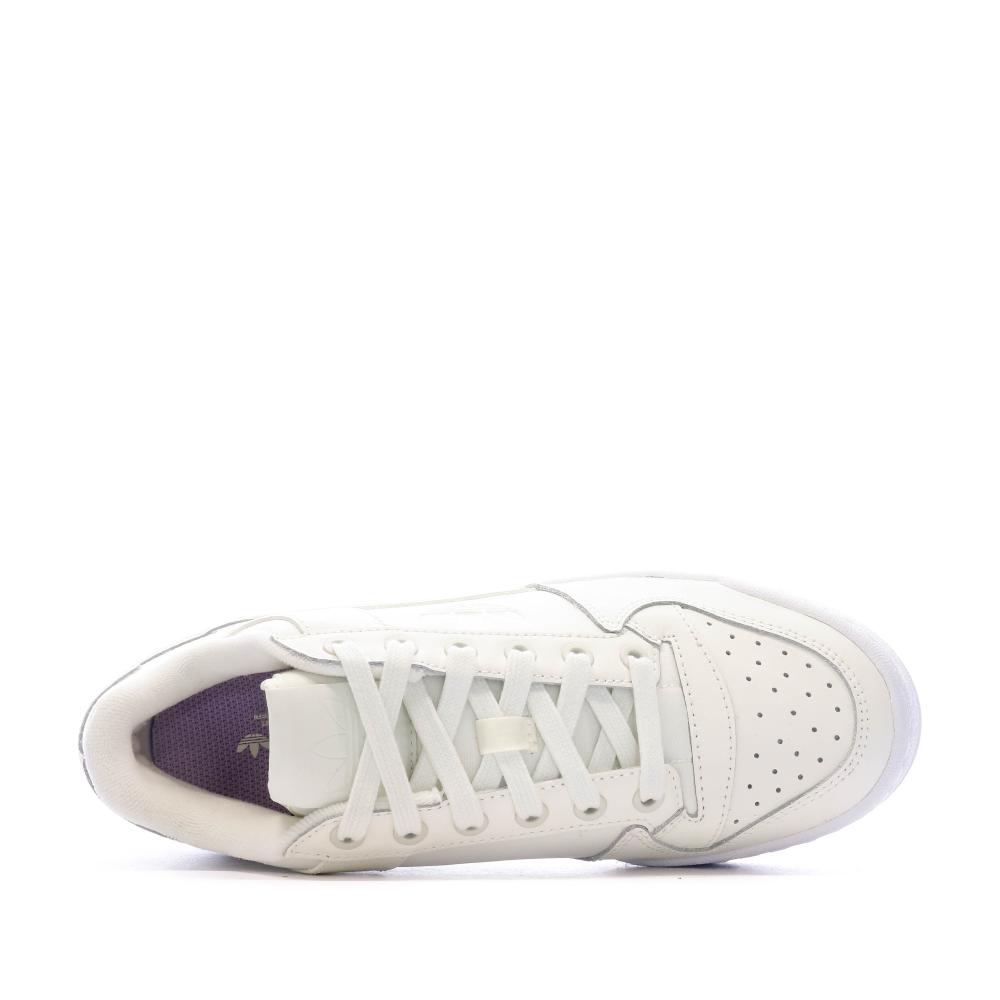Adidas Baskets Ecru Femme Adidas Forum Bold