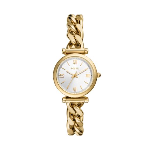 Fossil Carlie ES5329 Dameur, Gold, 28 mm