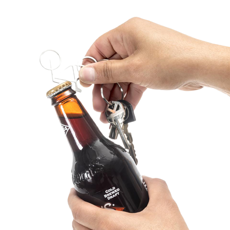 Fiets Sleutelhanger met Flesopener