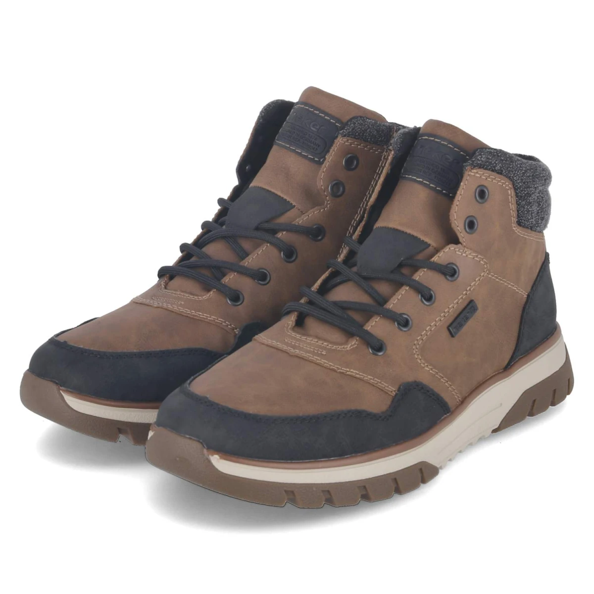 RiekerWinterboots - braun kombi